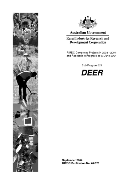 Research in Progress - Deer 2003-2004 - image