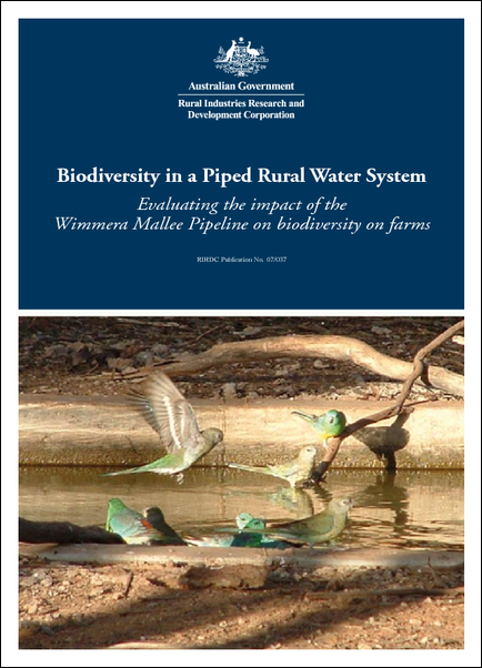 Bio-diversity in a Piped Rural Water System : evaluating the impact of ...