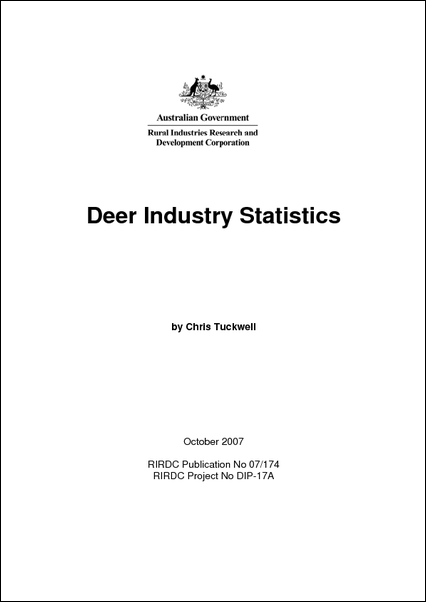 Deer Industry Statistics - image