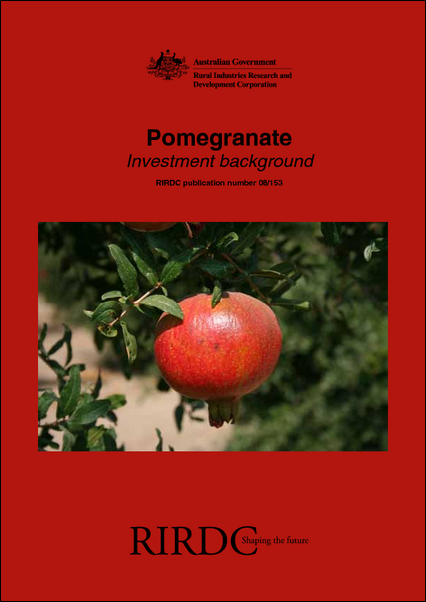 Pomegranate - Preliminary assessment of the potential for an Australian industry - image