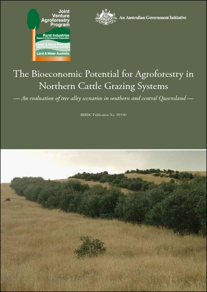 The Bioeconomic Potential for Agroforestry in Northern Cattle Grazing ...