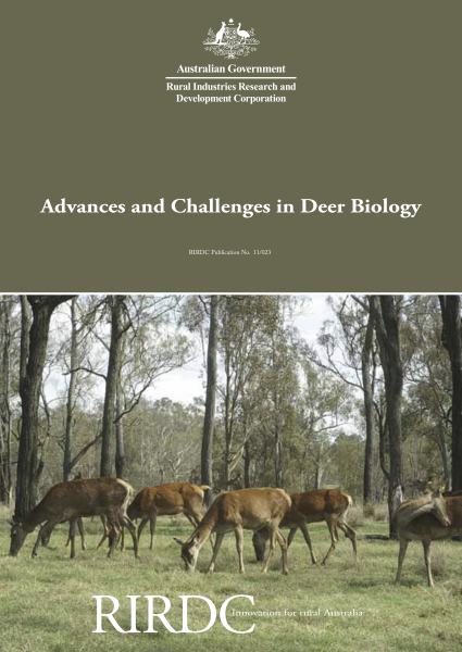 Advances and Challenges in Deer Biology - image