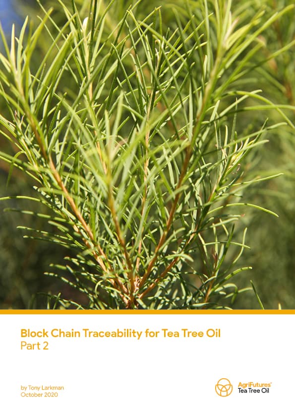 Block Chain Traceability for Tea Tree Oil: Part 2 - image