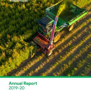 Cover of the AgriFutures Australia Annual Report 2019-2020