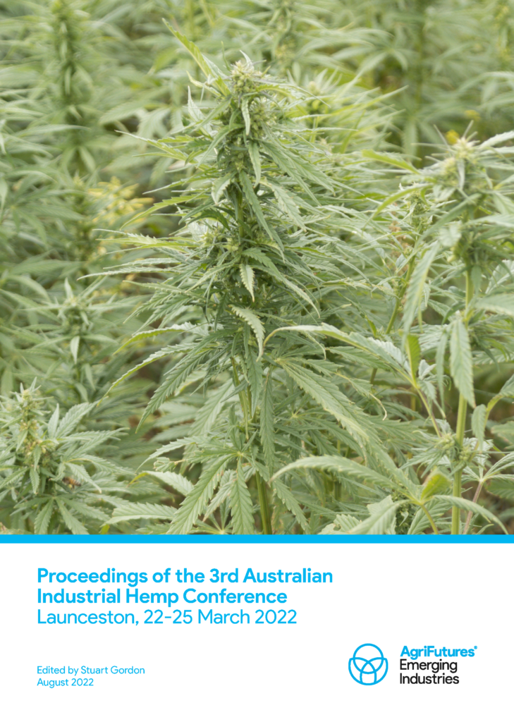 Proceedings of the 3rd Australian Industrial Hemp Conference