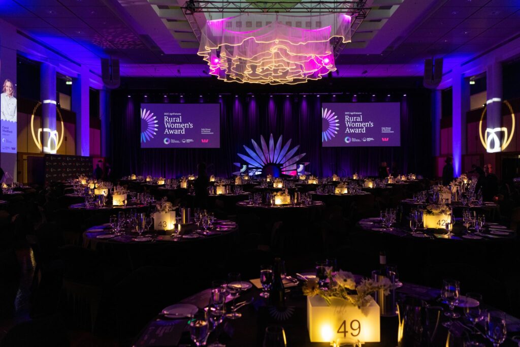 2025 Rural Women's Award Gala Dinner and National Announcement in the Great Hall at Parliament House in Canberra, ACT.