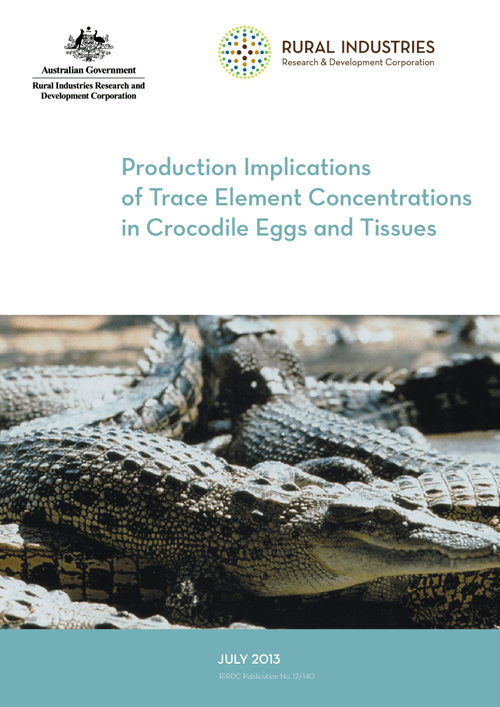Production Implications of Trace Element Concentrations in Crocodile Eggs and Tissues - image