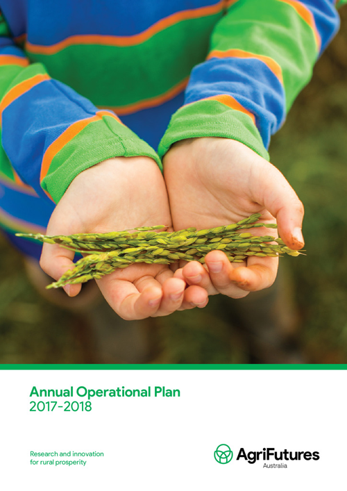 AgriFutures Australia Annual Operational Plan 2017-2018 - image